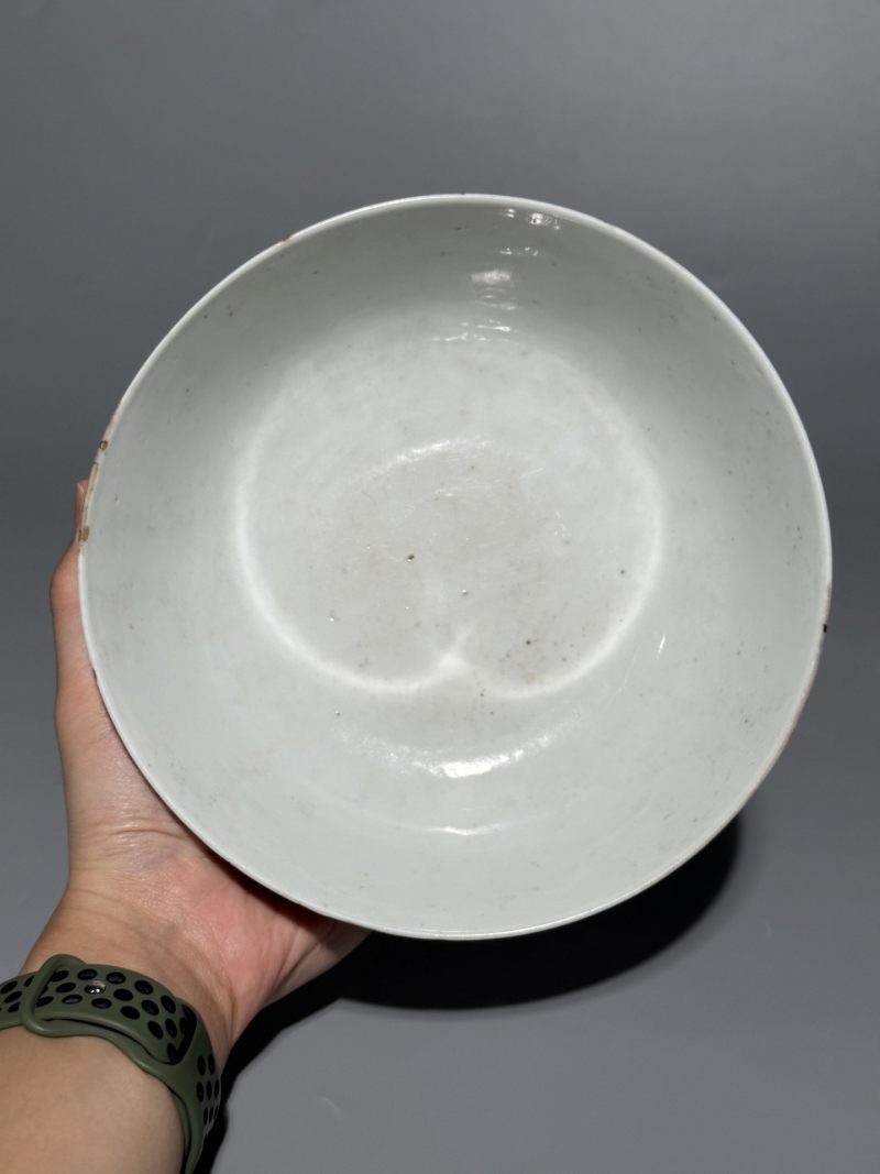    清光绪 青花矾红云龙戏珠纹碗 - 图3