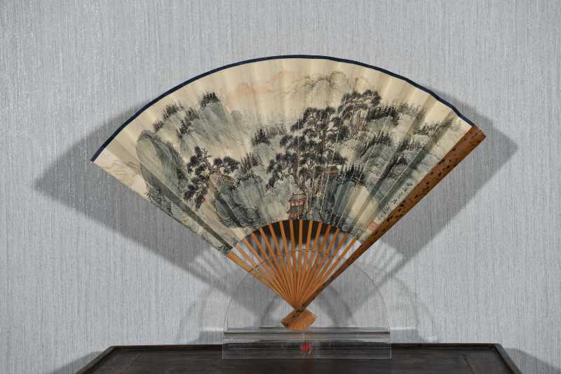  溥雪斋、溥儒 书法、山水 - 图2