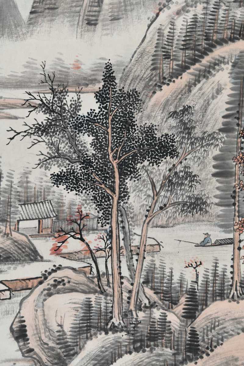  宗士福（履谷） 山水 - 图4