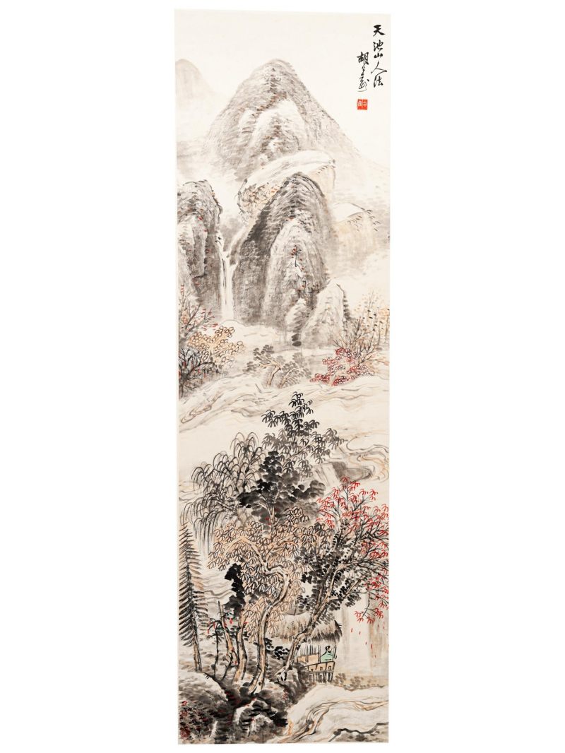  胡公寿 （1823-1886）  清 山水 - 图1