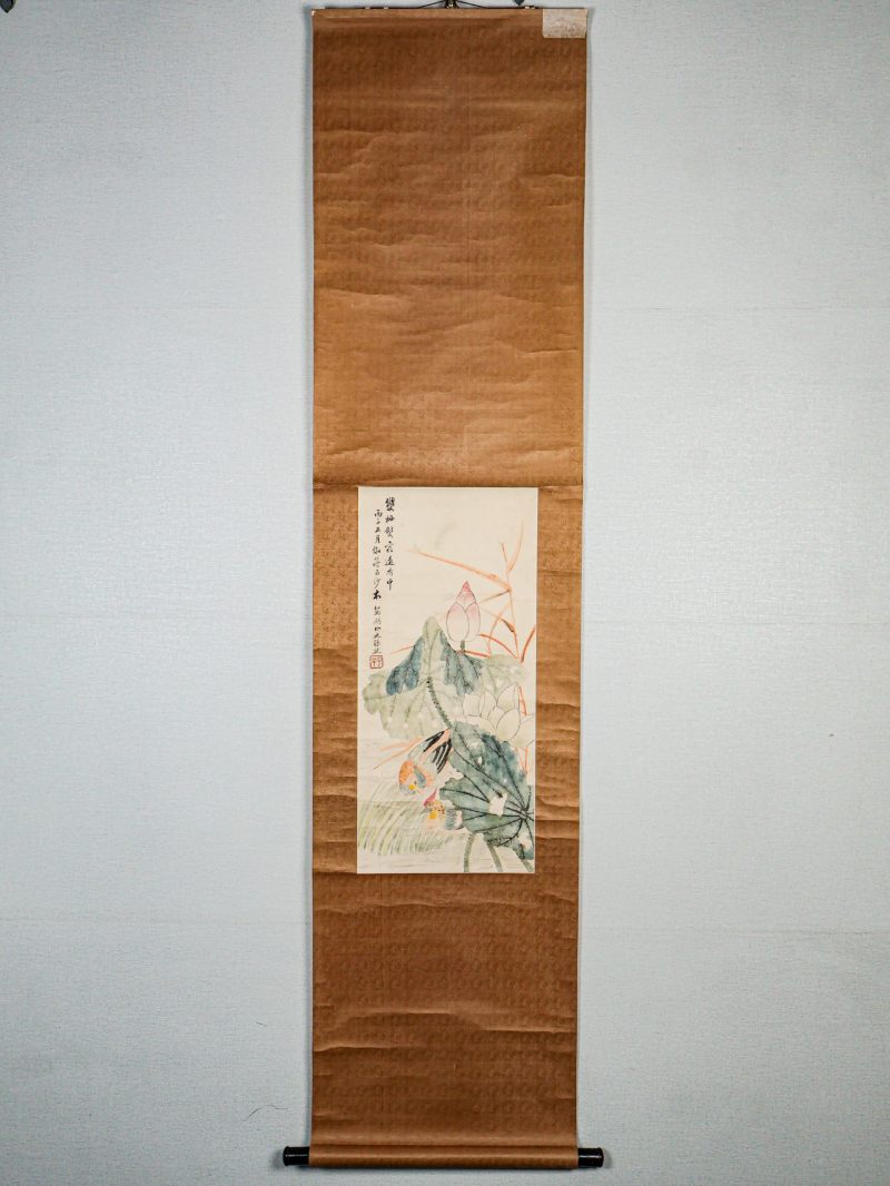  张熊 （1803-1886）  清 荷花 - 图2