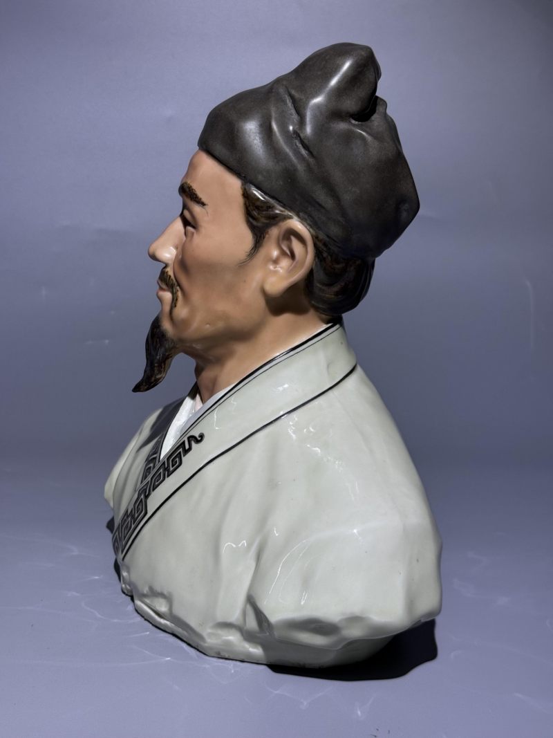    曾龙升风格 李时珍人物雕塑 - 图5