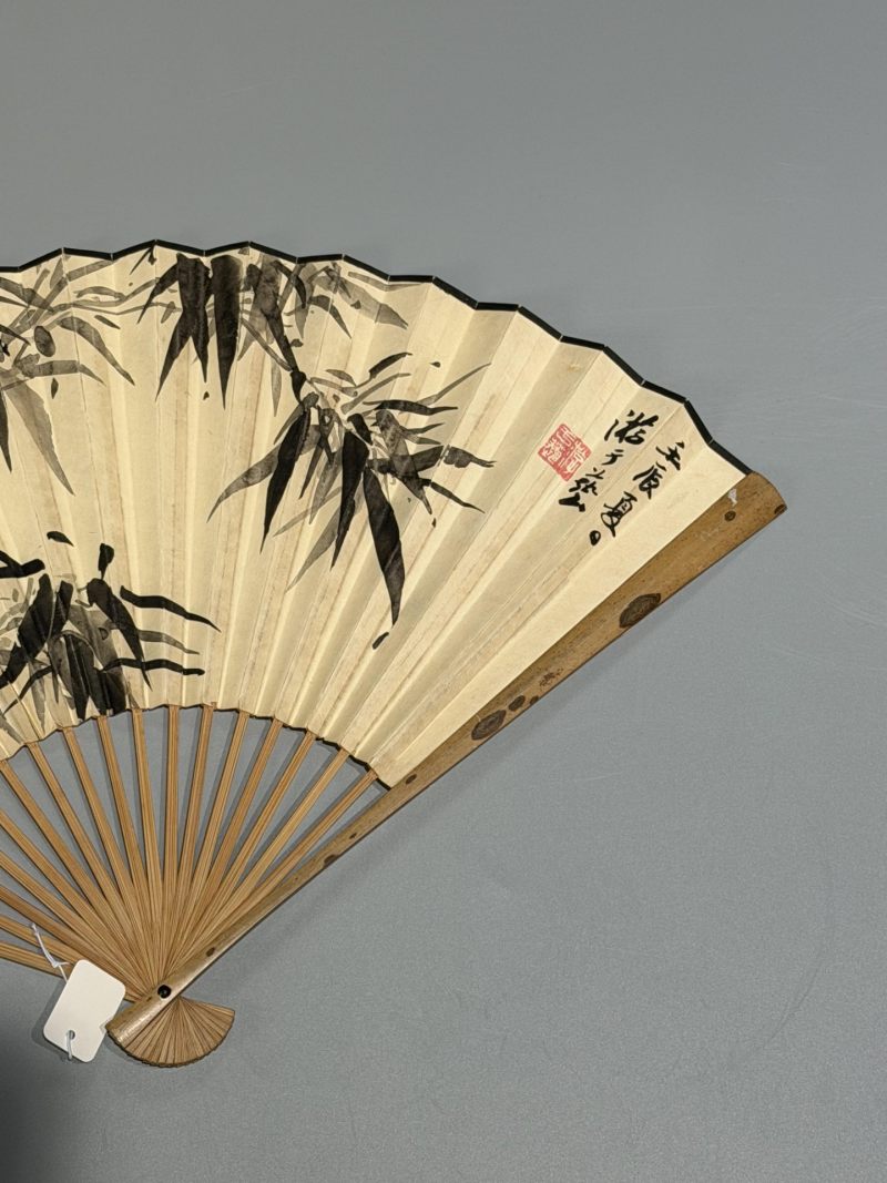  游于艺 (1958-)  现代 墨竹、书法 - 图4