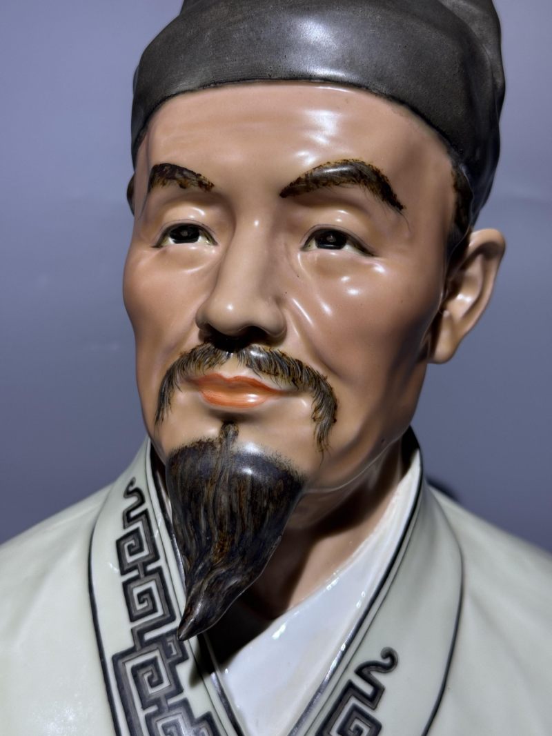    曾龙升风格 李时珍人物雕塑 - 图6