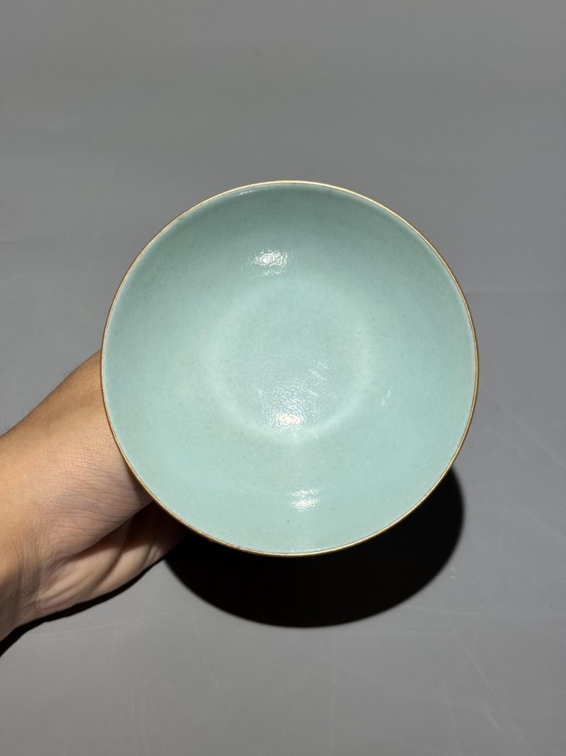    珐琅彩秋叶鸣蝉碗 - 图7