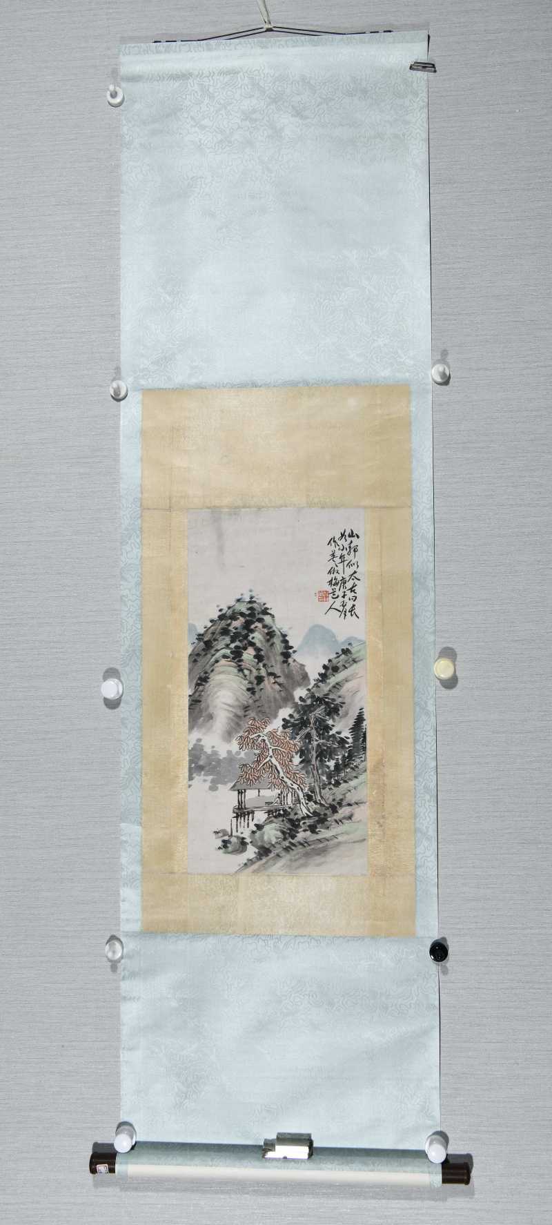  蒲华 山水 - 图2