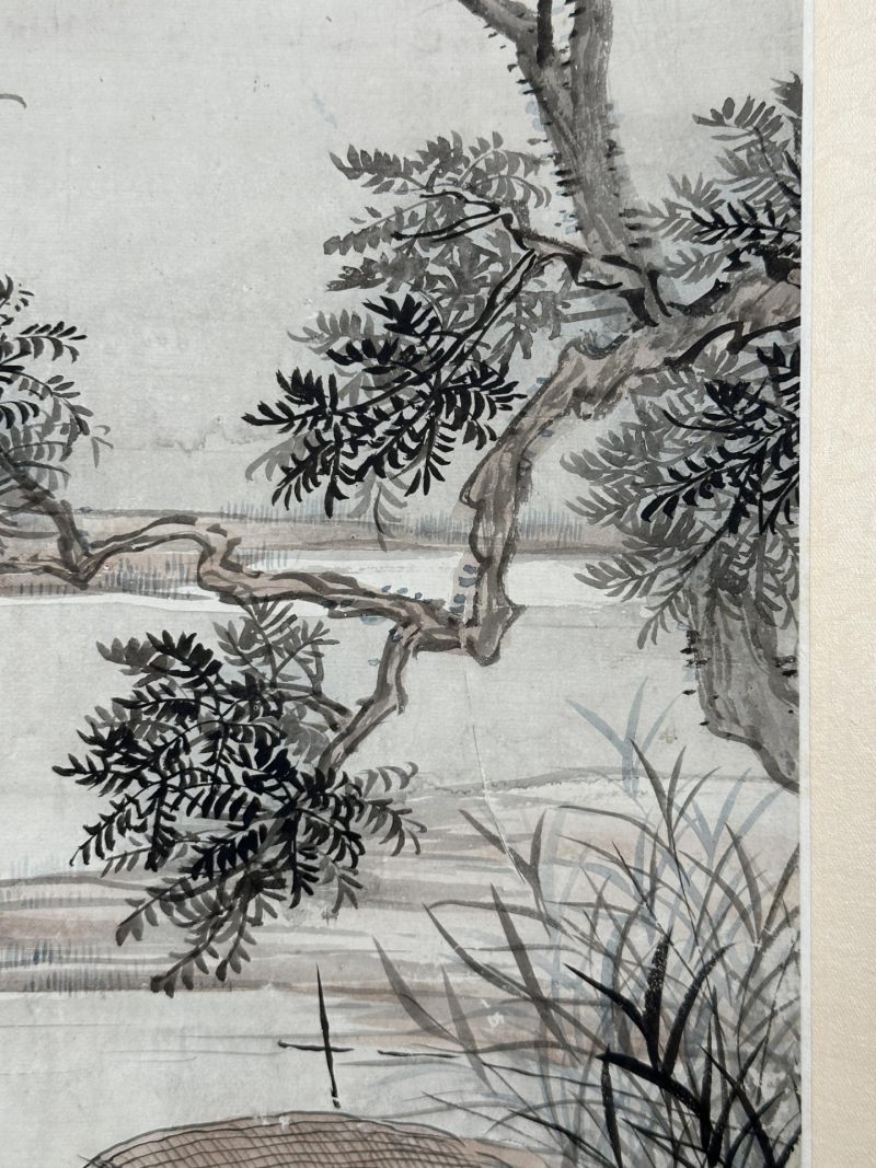  何丹山 (1807-1875)  清 泛舟读书图 - 图10