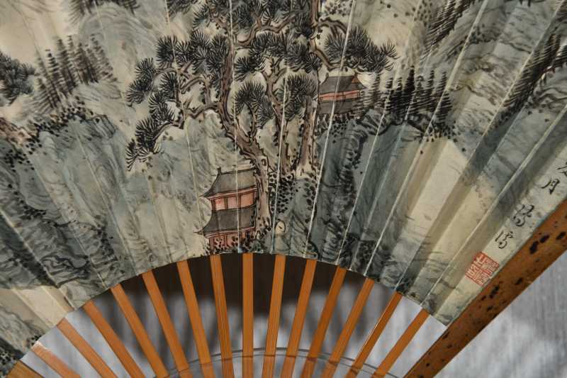  溥雪斋、溥儒 书法、山水 - 图5