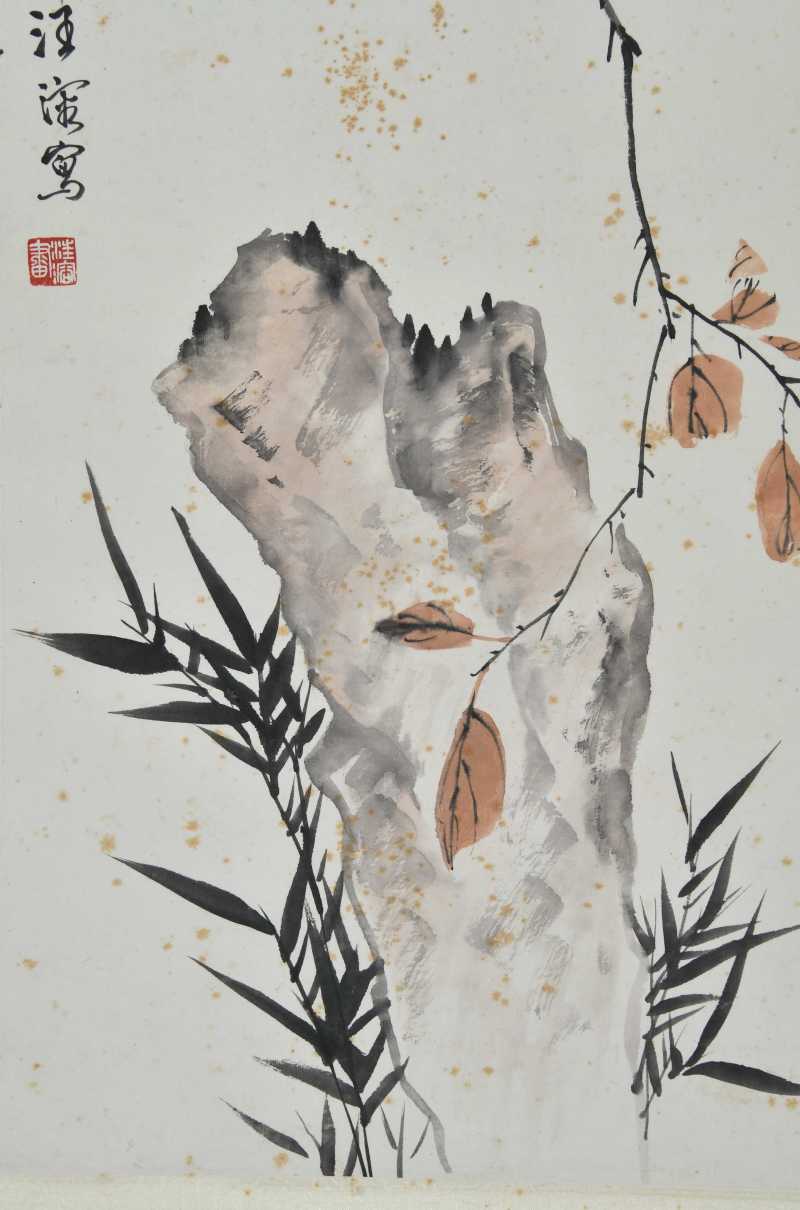  汪溶 花鸟 - 图5