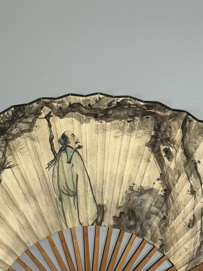  张大经 (1909-1984)  现代 高士图、书法 - 图4