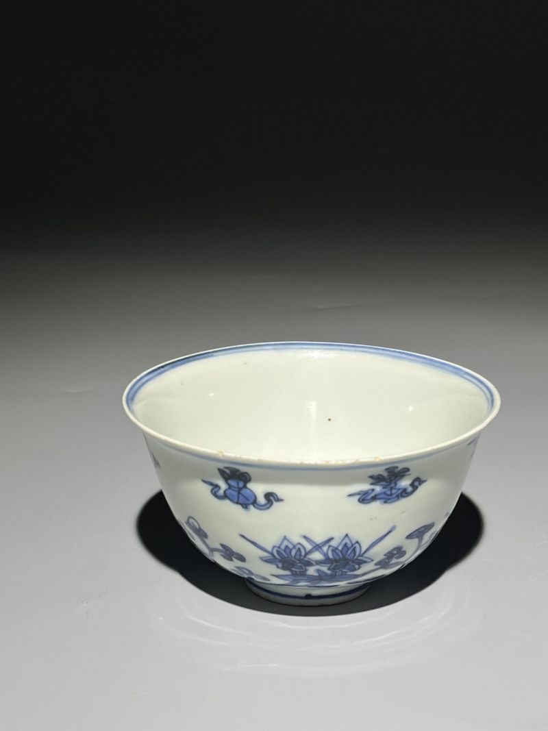   明天启 青花八宝纹碗 - 图7