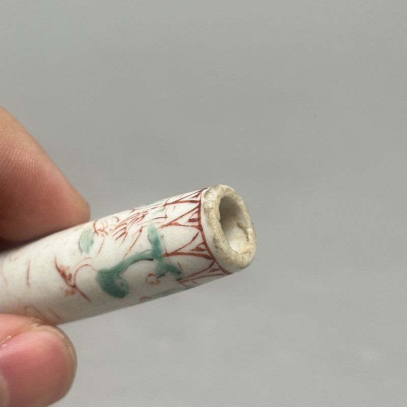 明晚期 红绿彩一路连科勒子 - 图6