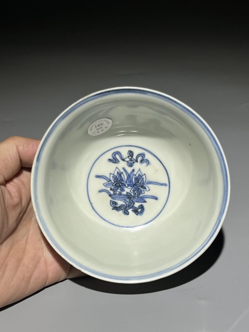    明天启 青花八宝纹碗 - 图8
