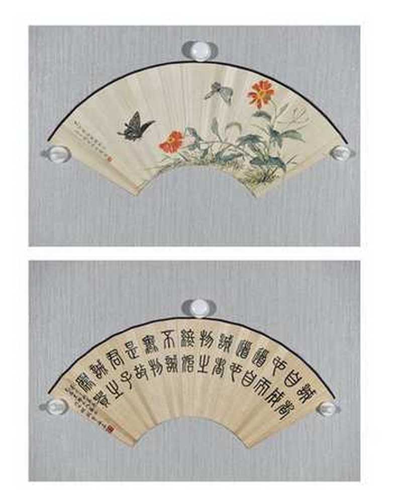  佟若兰 花蝶图 - 图2