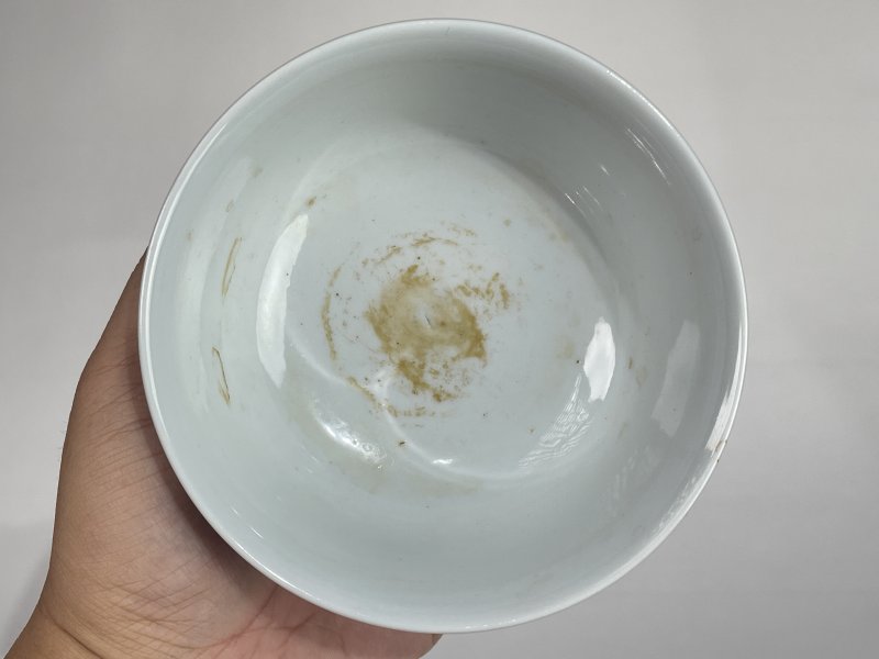 解放后 青花龙纹碗 - 图5