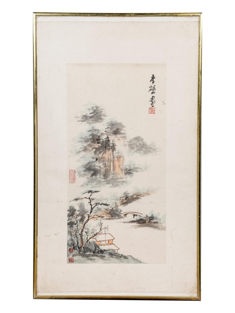  李砚山 (1898-1961)  民国 山水