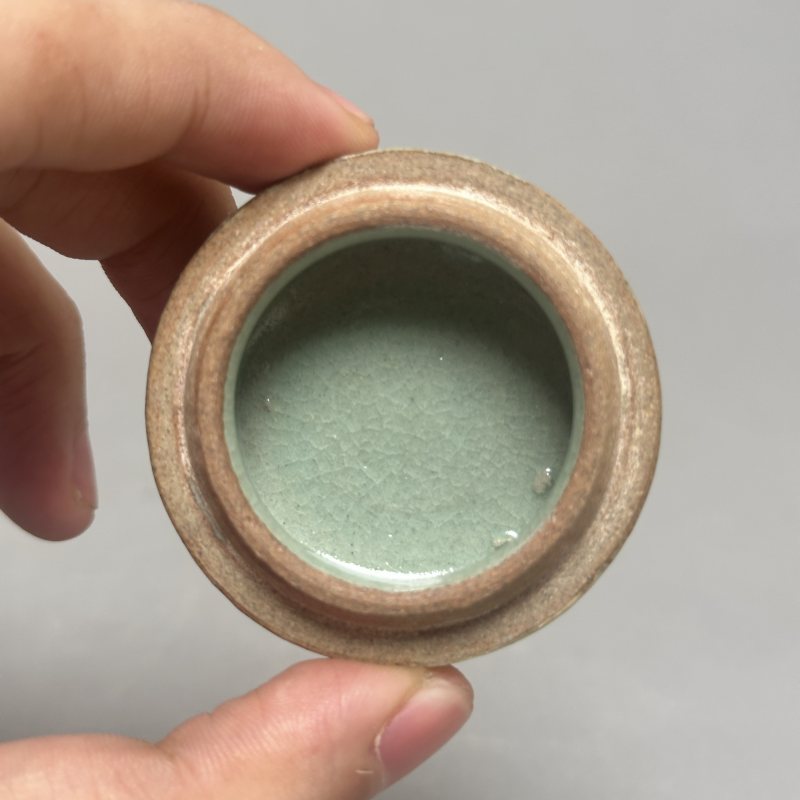 清晚期 高丽瓷盖盒 - 图5