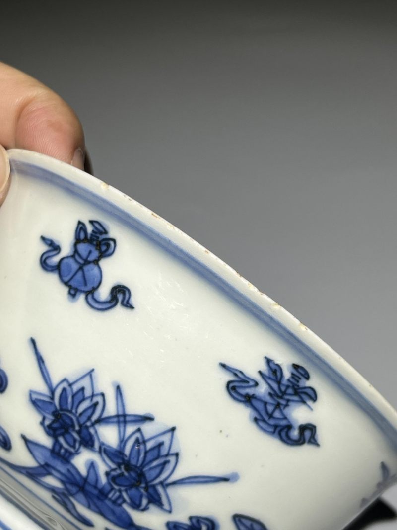    明天启 青花八宝纹碗 - 图10