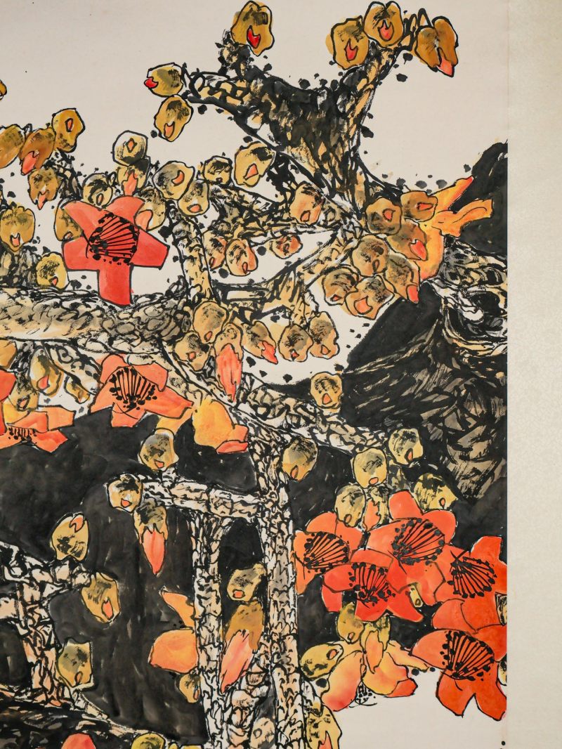  梁如洁  现代 红棉 - 图10