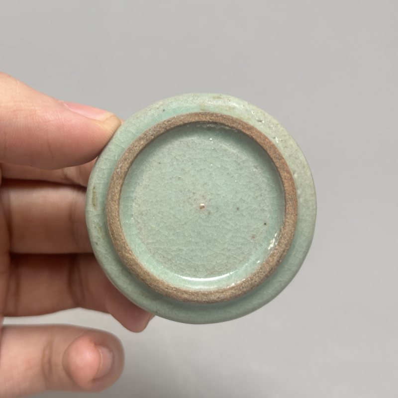 清晚期 高丽瓷盖盒 - 图6