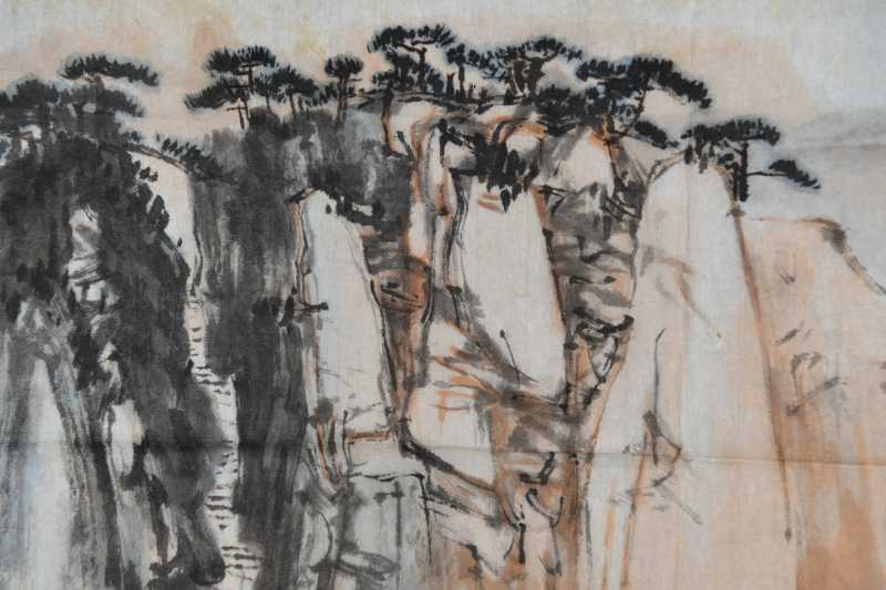  梁树年 黄山秋色 - 图4