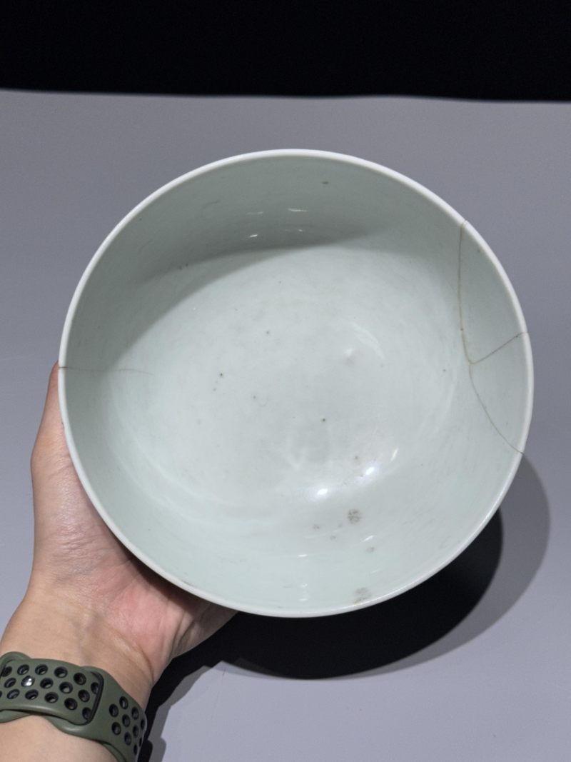    清雍正 青花双龙戏珠纹碗 - 图3