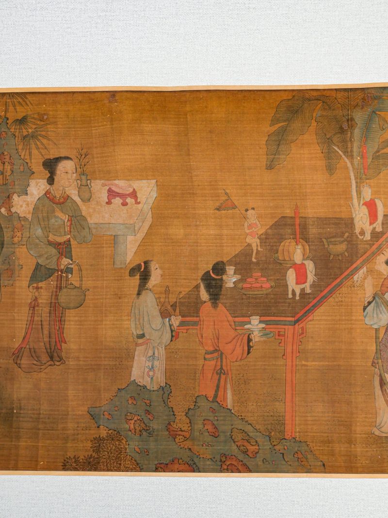  冷枚（款） 1669-1742  民国 仕女 - 图7