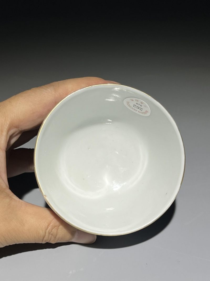    清晚期 斗彩鸡缸杯 - 图8