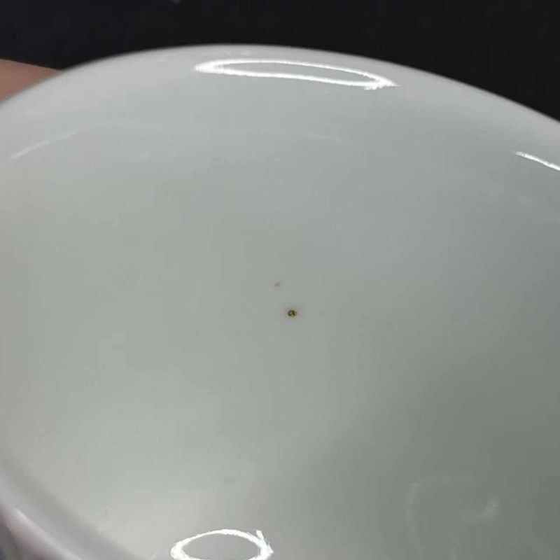 清光绪 斗彩洞石花卉纹杯一对 - 图12