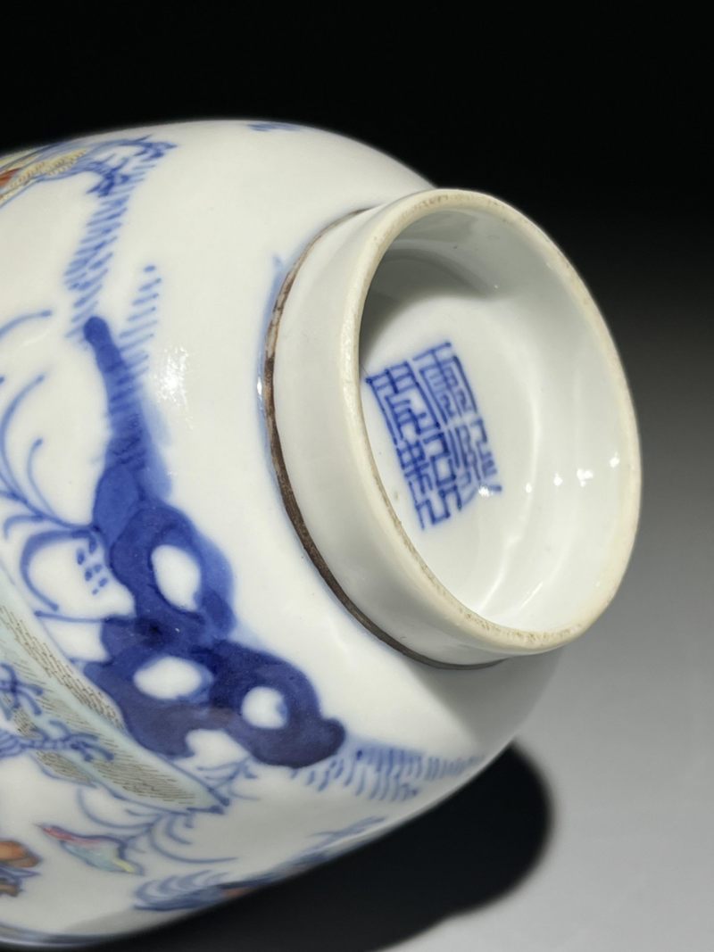    清晚期 斗彩鸡缸杯 - 图9