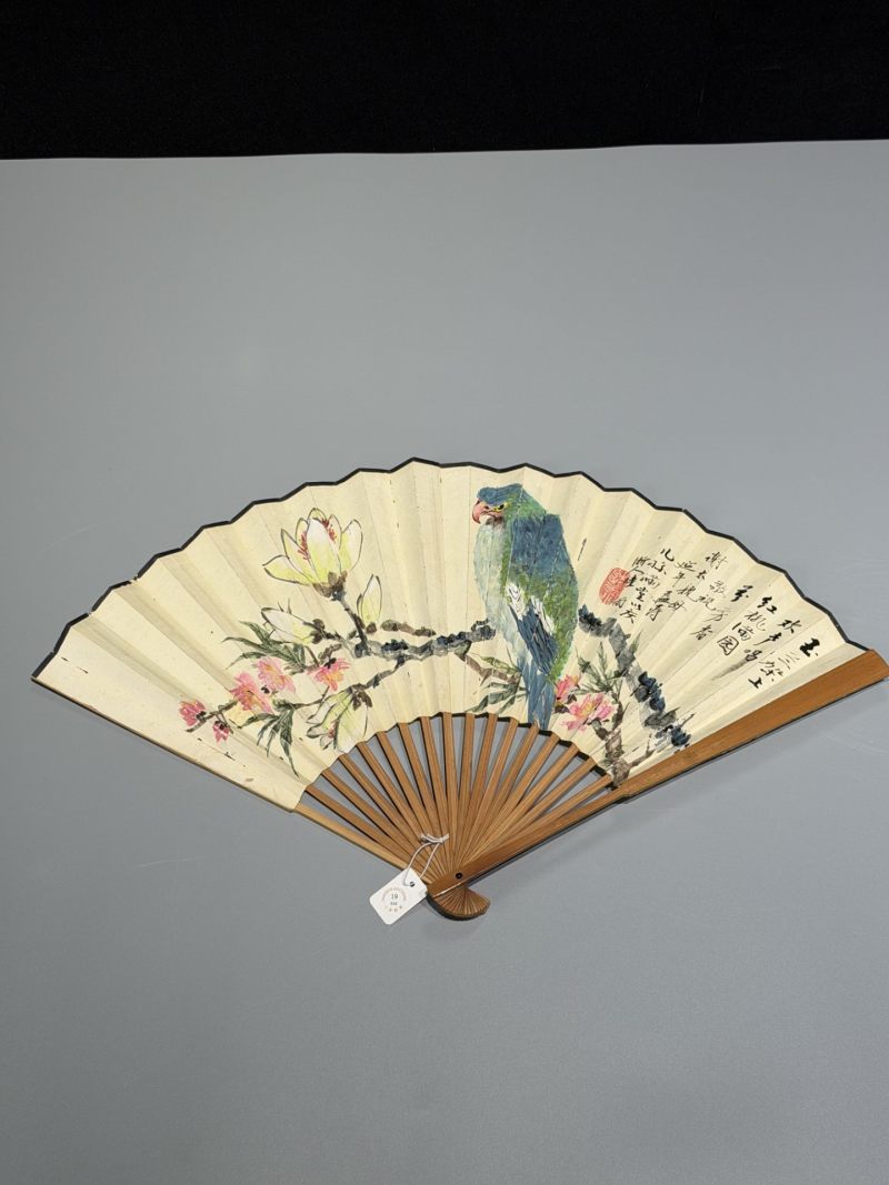  陆羽  现代 花鸟、书法 - 图2