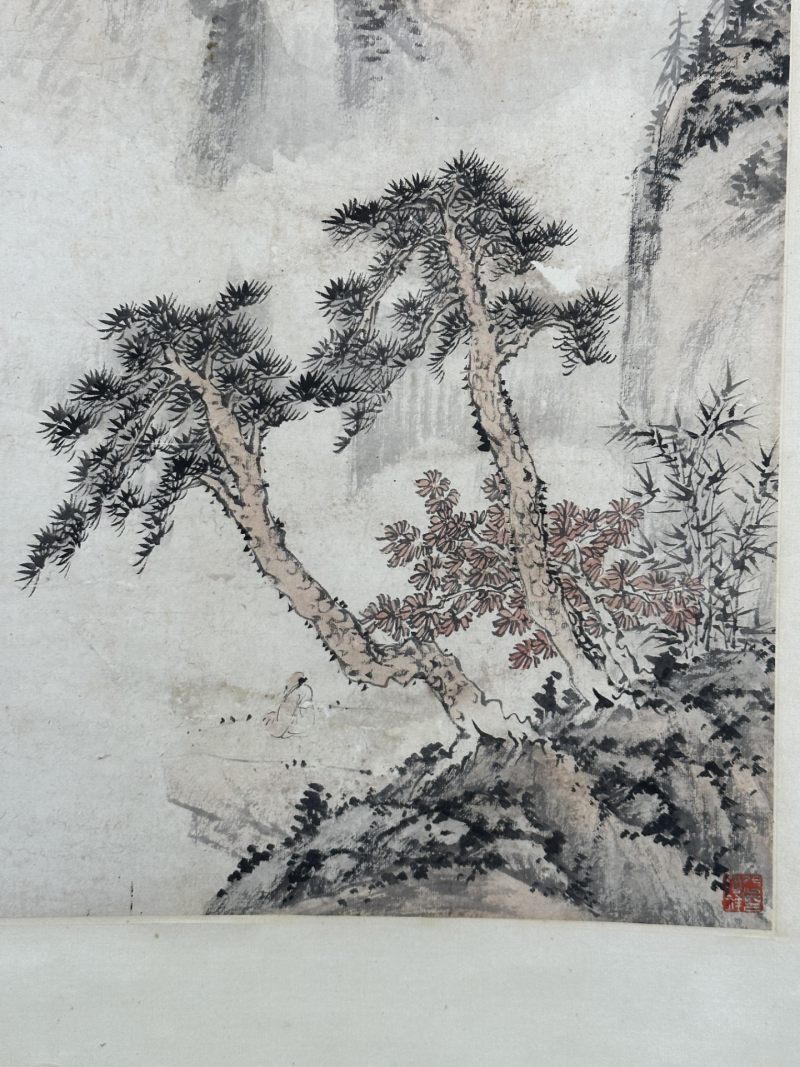  李砚山 （1898-1961）  民国 山水 - 图7