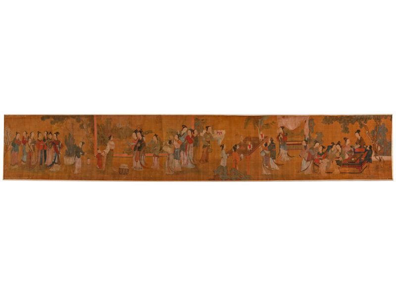  冷枚（款） 1669-1742  民国 仕女 - 图1