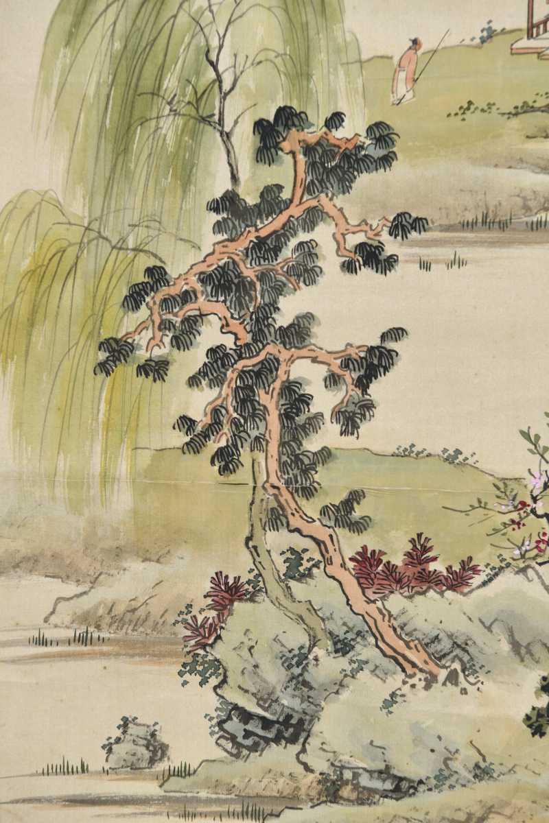  周元亮 青绿山水 - 图3