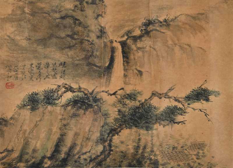  唐云 山水 - 图1