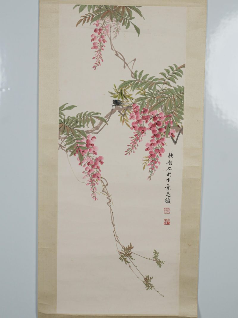  张韶石 （1913-1991）  民国 一鸣惊人 - 图3