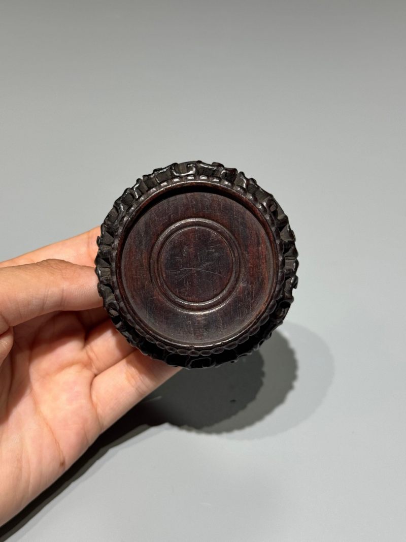    清 酸枝底座 - 图7