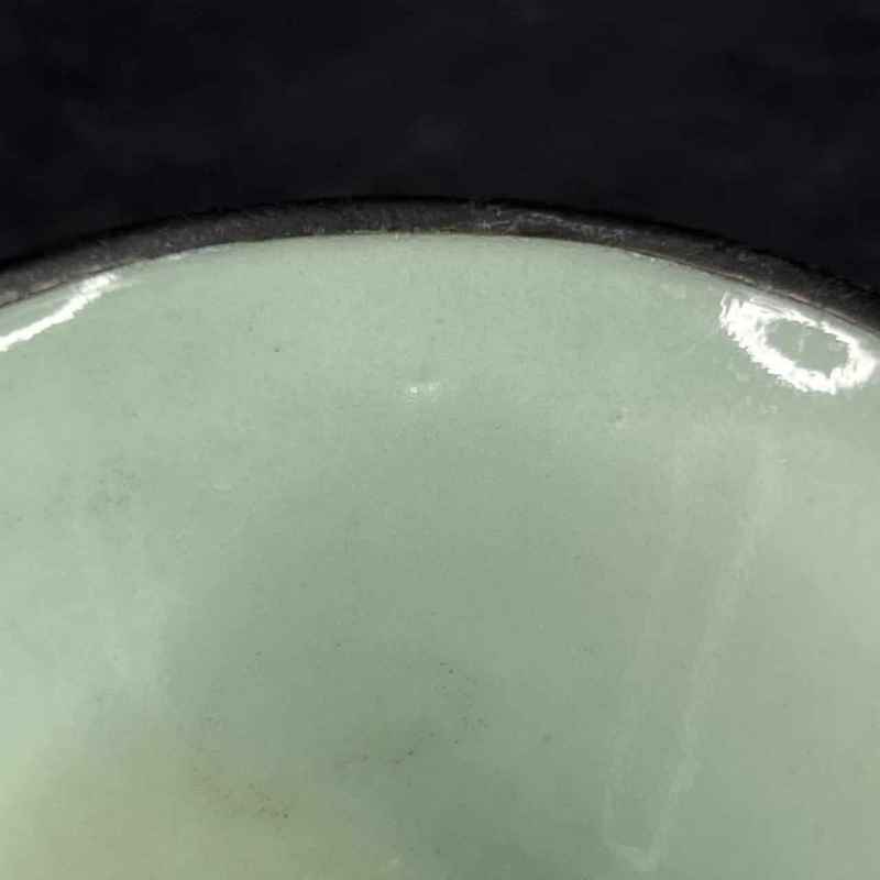 清乾隆 粉青釉杯 - 图4