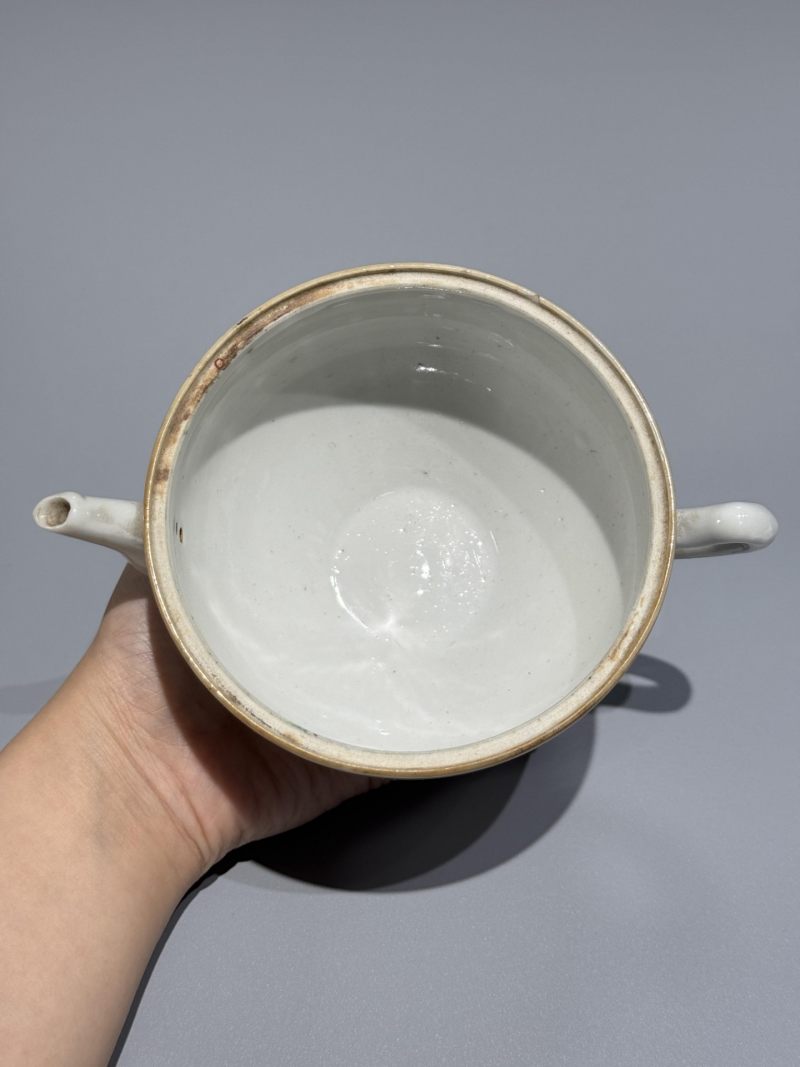    清道光 粉彩人物纹茶壶 - 图7
