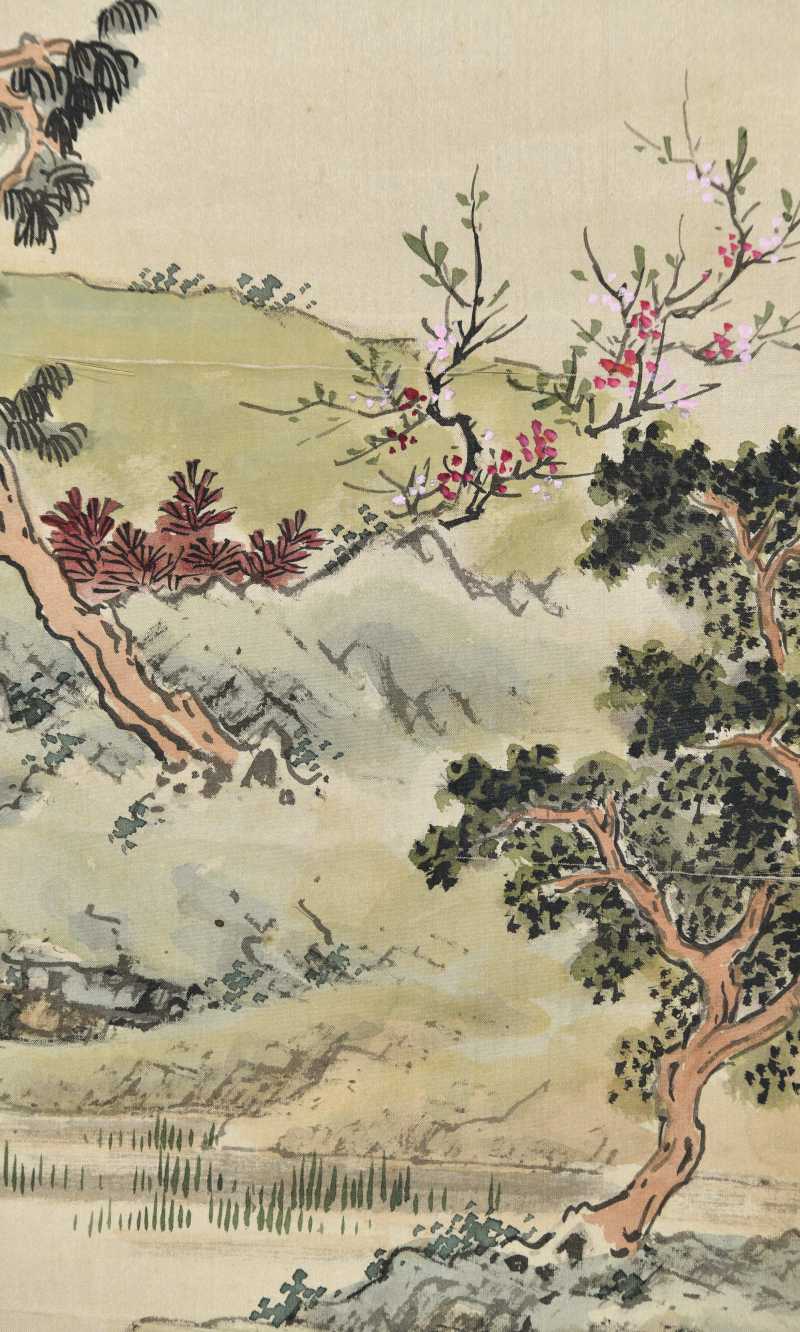  周元亮 青绿山水 - 图4