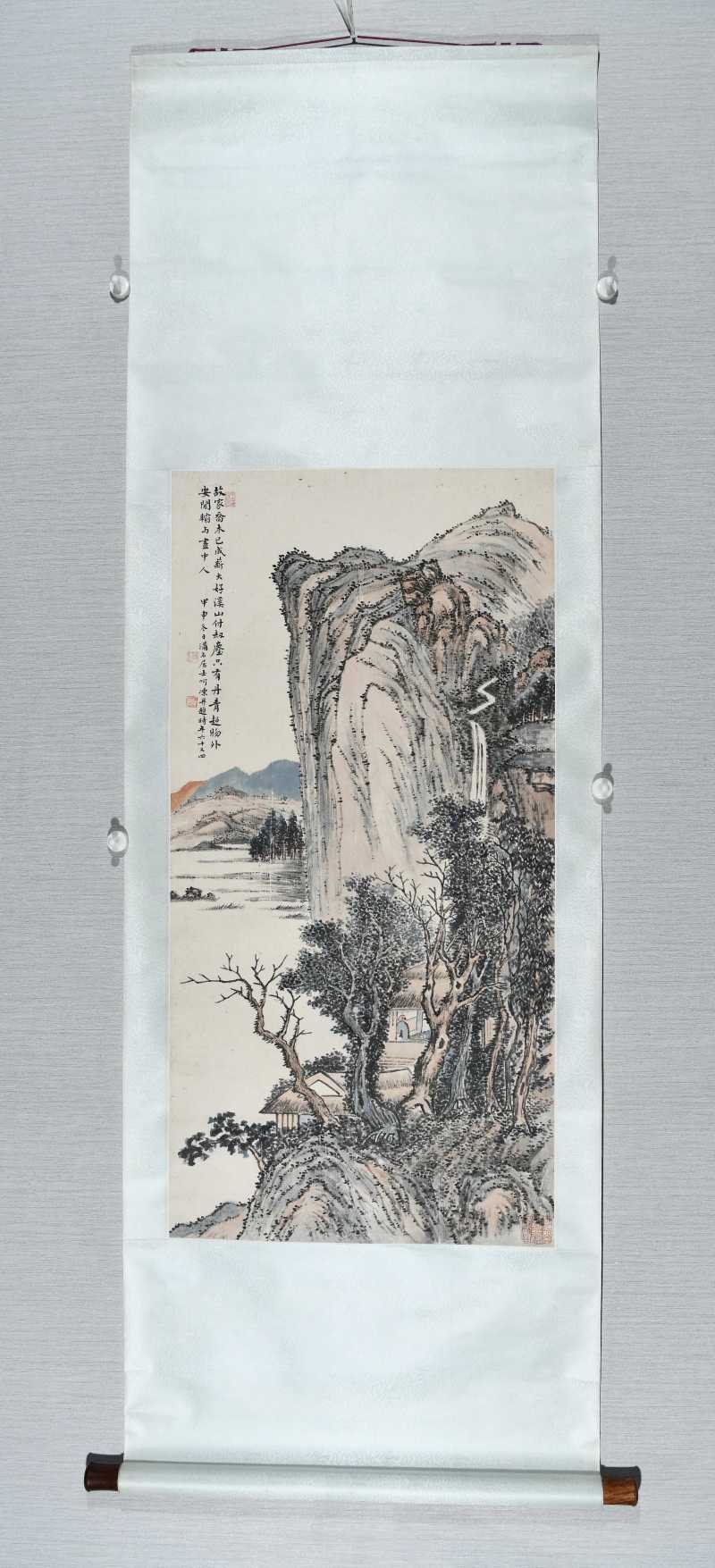  蒲石 山水 - 图2