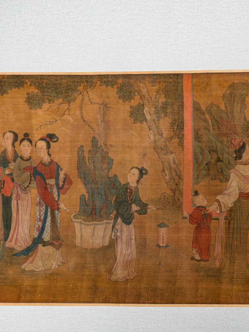  冷枚（款） 1669-1742  民国 仕女 - 图3