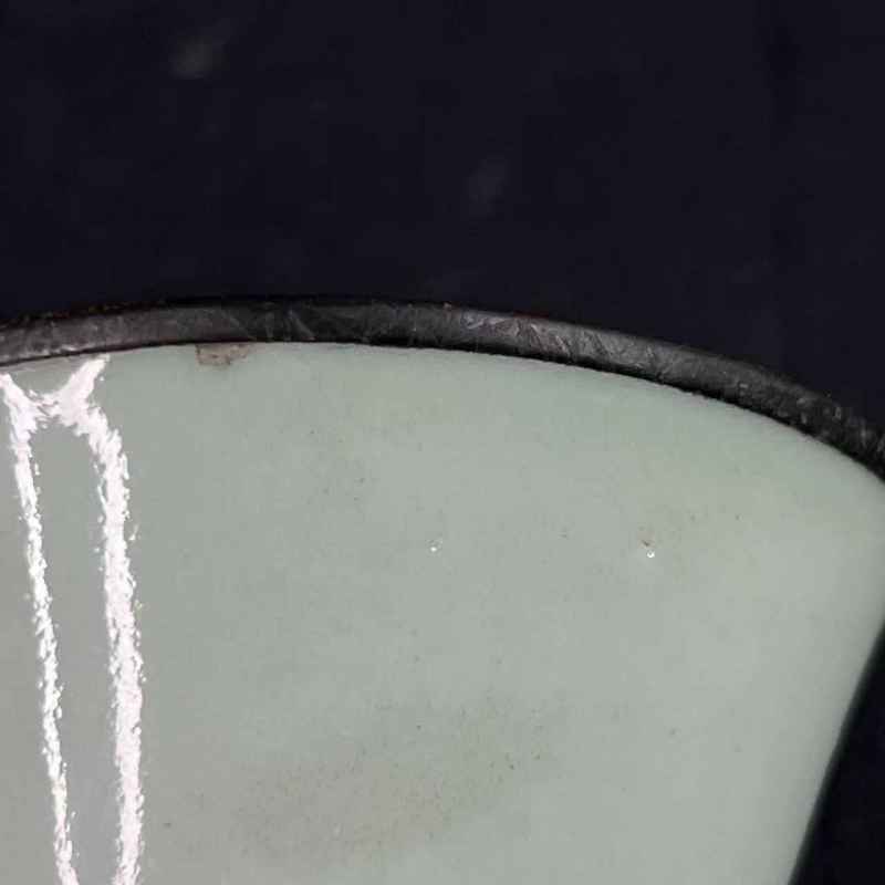 清乾隆 粉青釉杯 - 图5