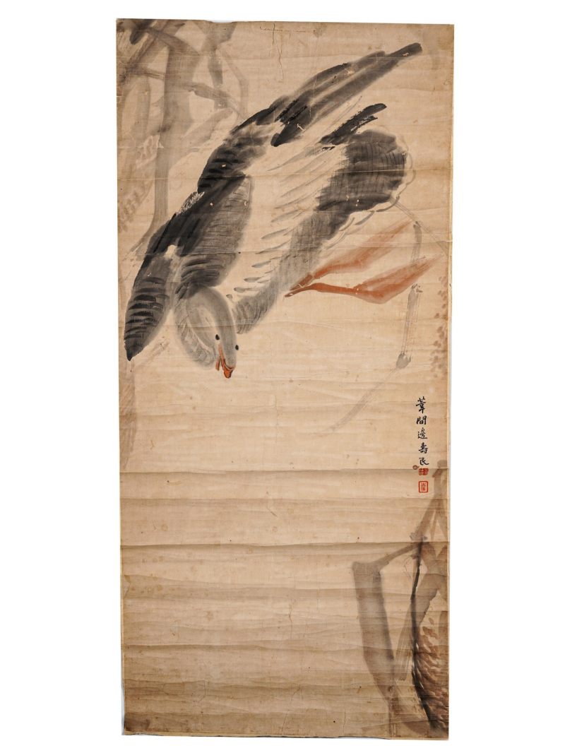  边寿民 （1684-1752）  清 花鸟 - 图1