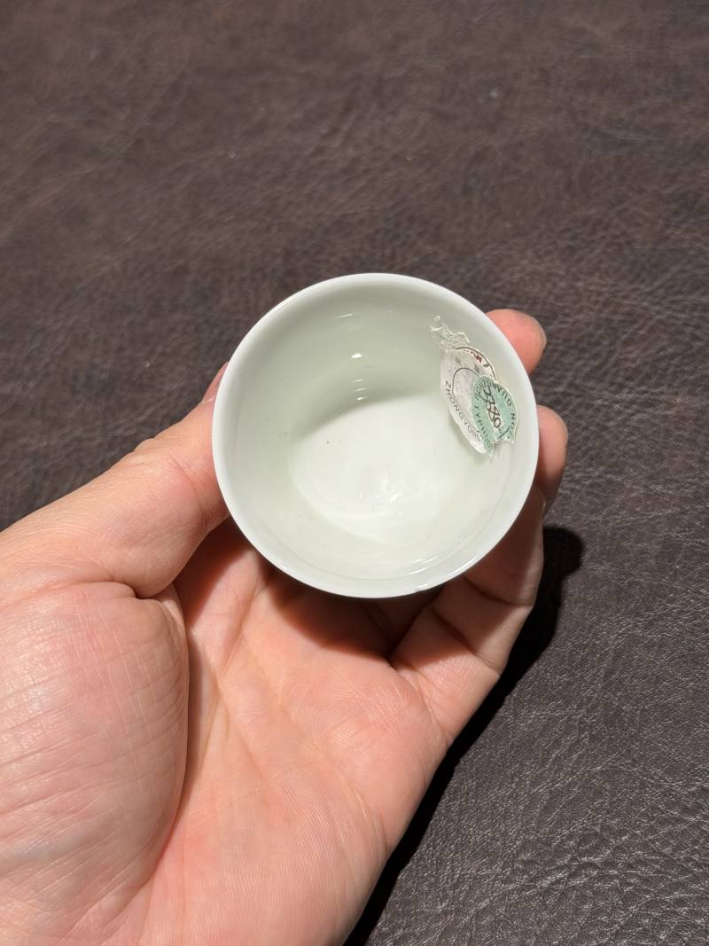 清光绪 斗彩花神杯 - 图7