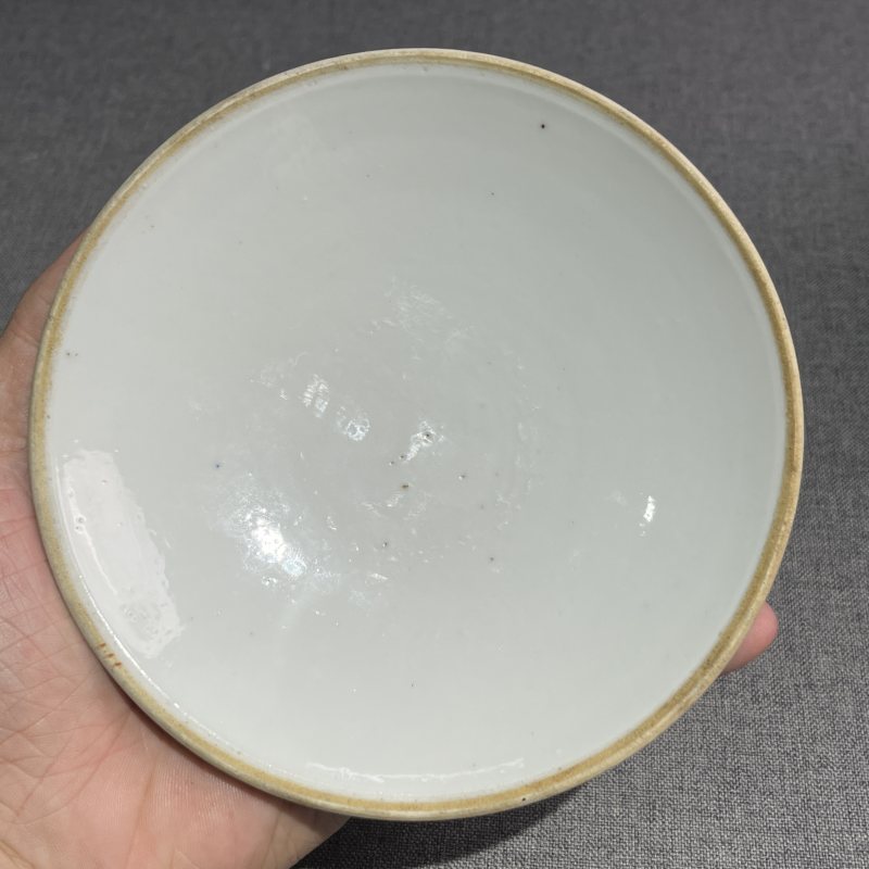 清光绪祭蓝描金皮球花温锅 - 图7