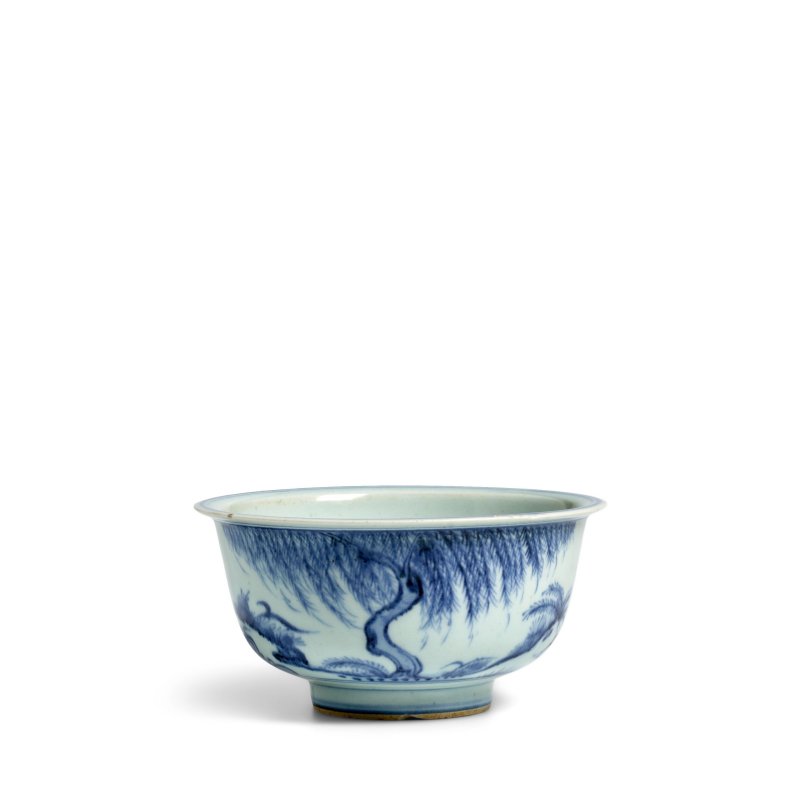 明天啓 青花「天啓年製」楷書款 青花人物紋碗 | A BLUE AND WHITE 'FIGURAL' BOWL - 图7