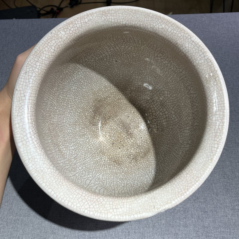清康熙青花膳血红鱼纹卷缸 - 图8