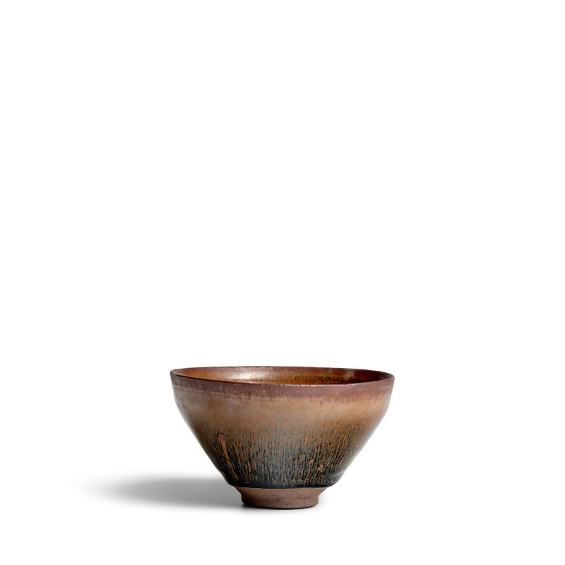 南宋 建窯兔毫紋盞 | A JIAN 'HARE'S FUR' TEA BOWL - 图1