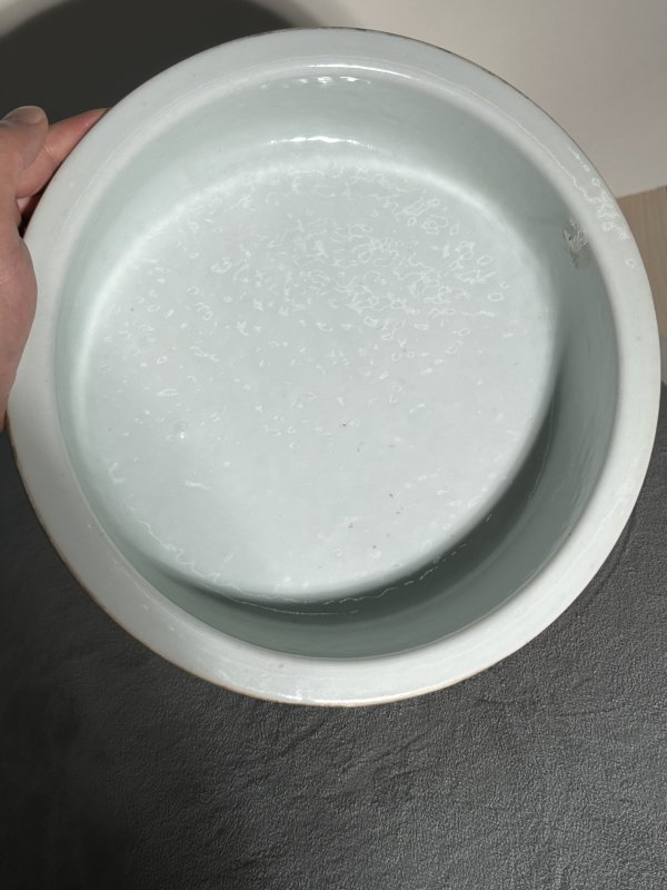 清中期 矾红龙凤纹水洗 - 图11